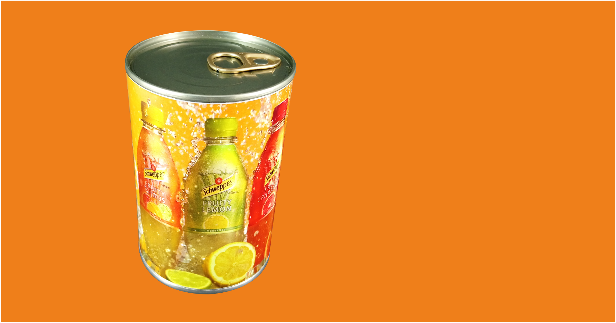 Latas promocionales