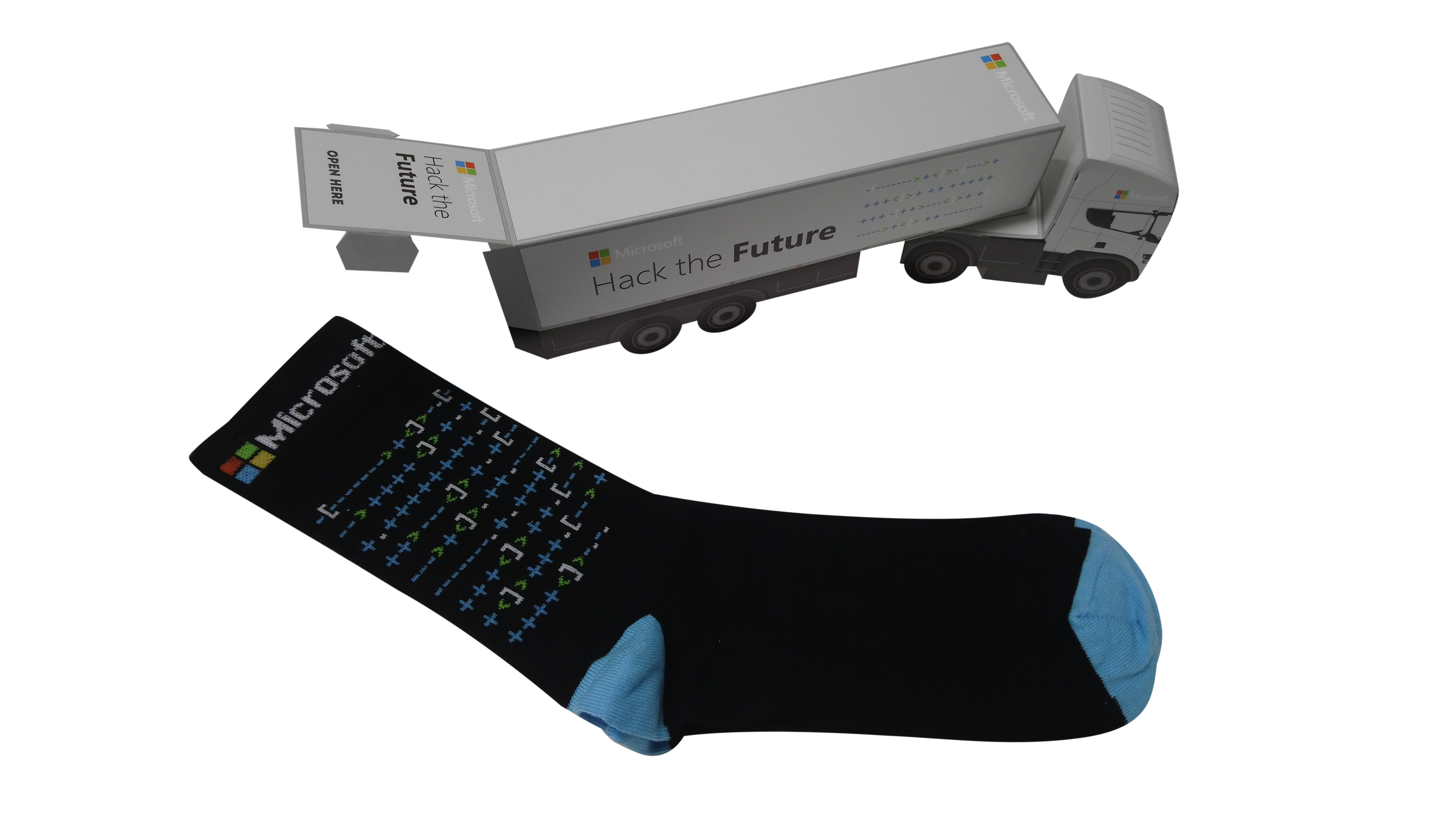 Knitted socks