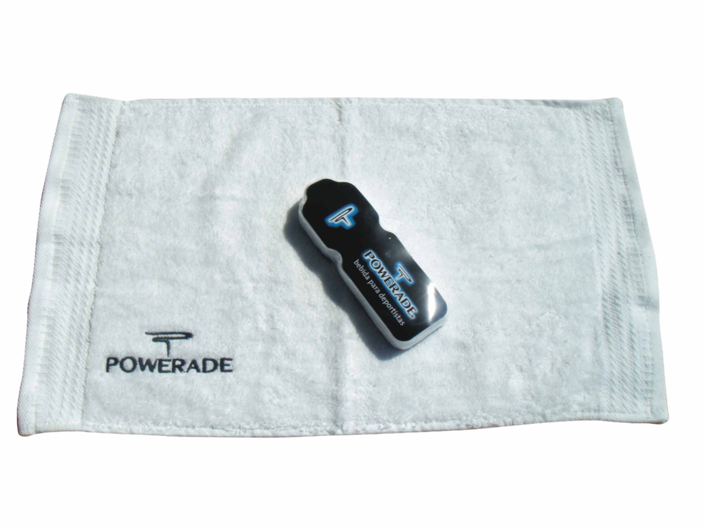 Toalla personalizada prensada