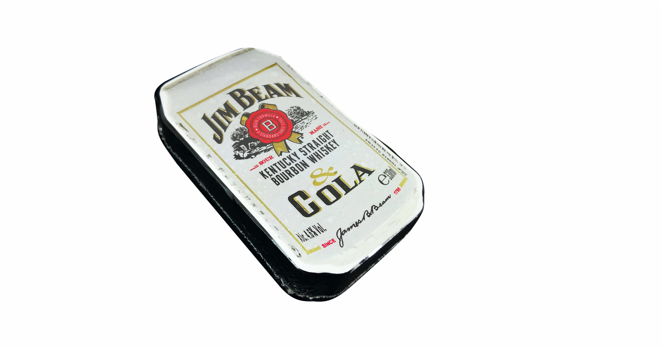 Compressed T Shirt can Jim Beam 2