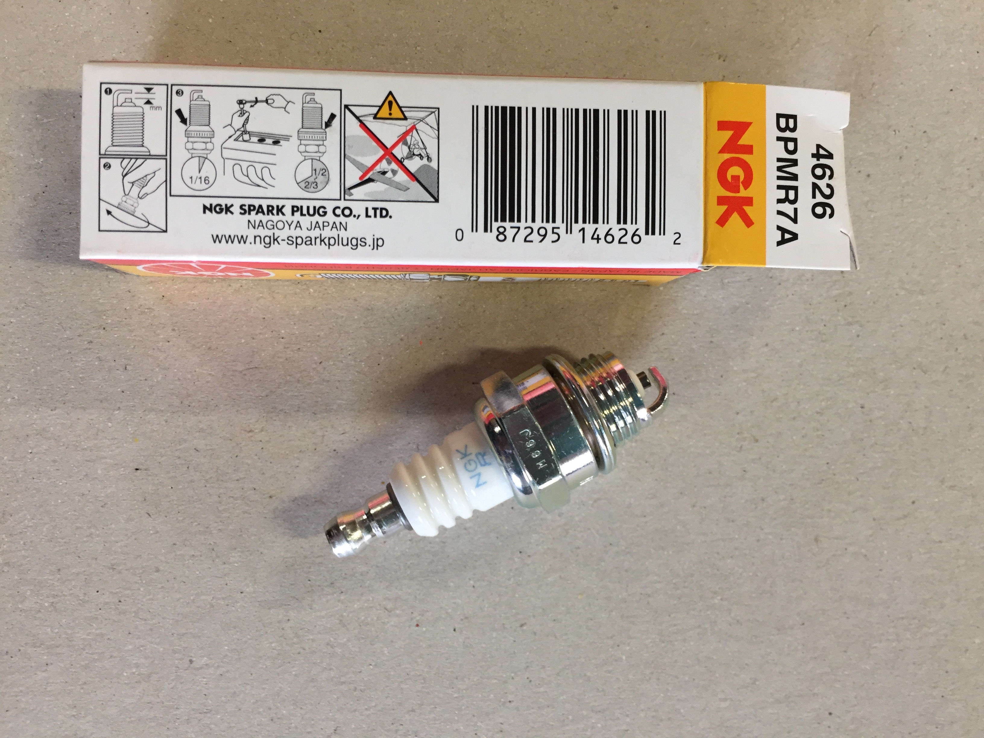 NGK BPMR7A, zapalovací svíčka