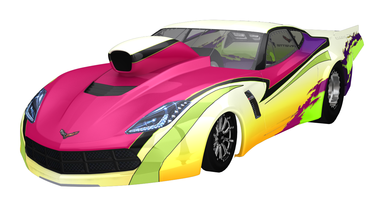 GM Corvette C7 ProMod "George Williams" bodyshell