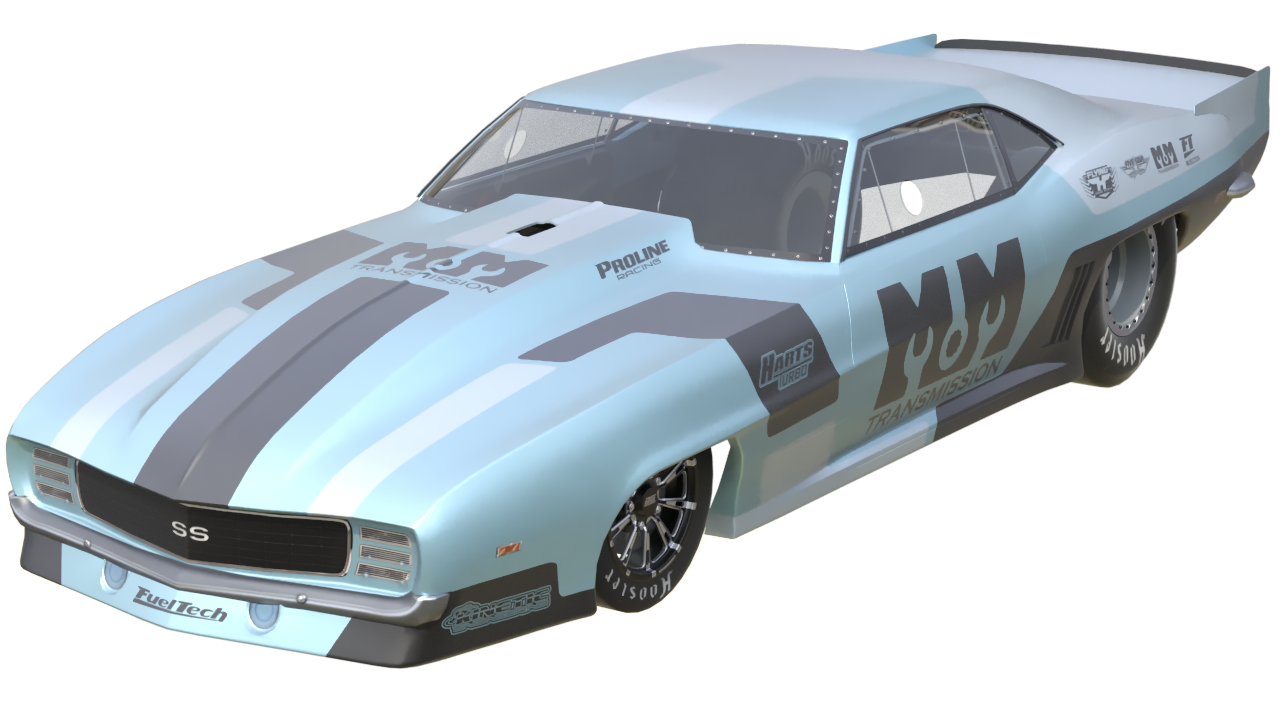 GM Camaro 1969 Promod "Mark Micke" bodyshell