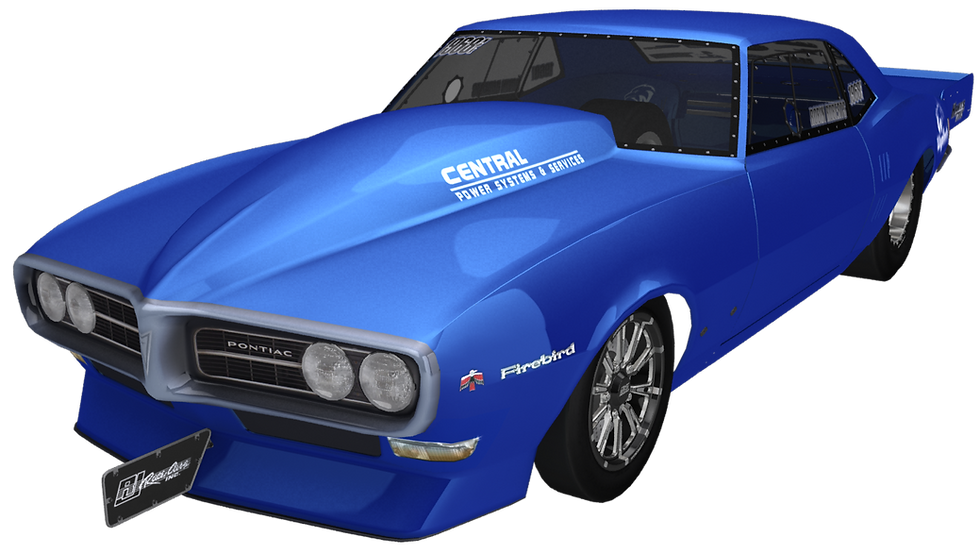 Pontiac Firebird 1968 "High Velocity" bodyshell