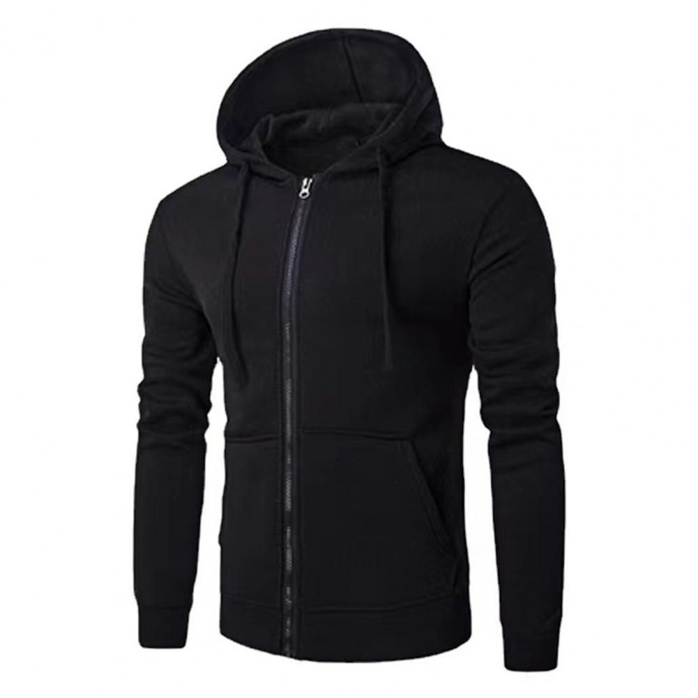 Men's Hooded Zip Sweatshirt Jacket
