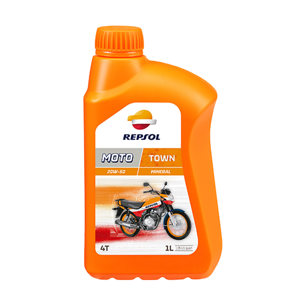 ACEITE MINERAL REPSOL MOTO TOWN 20W-50