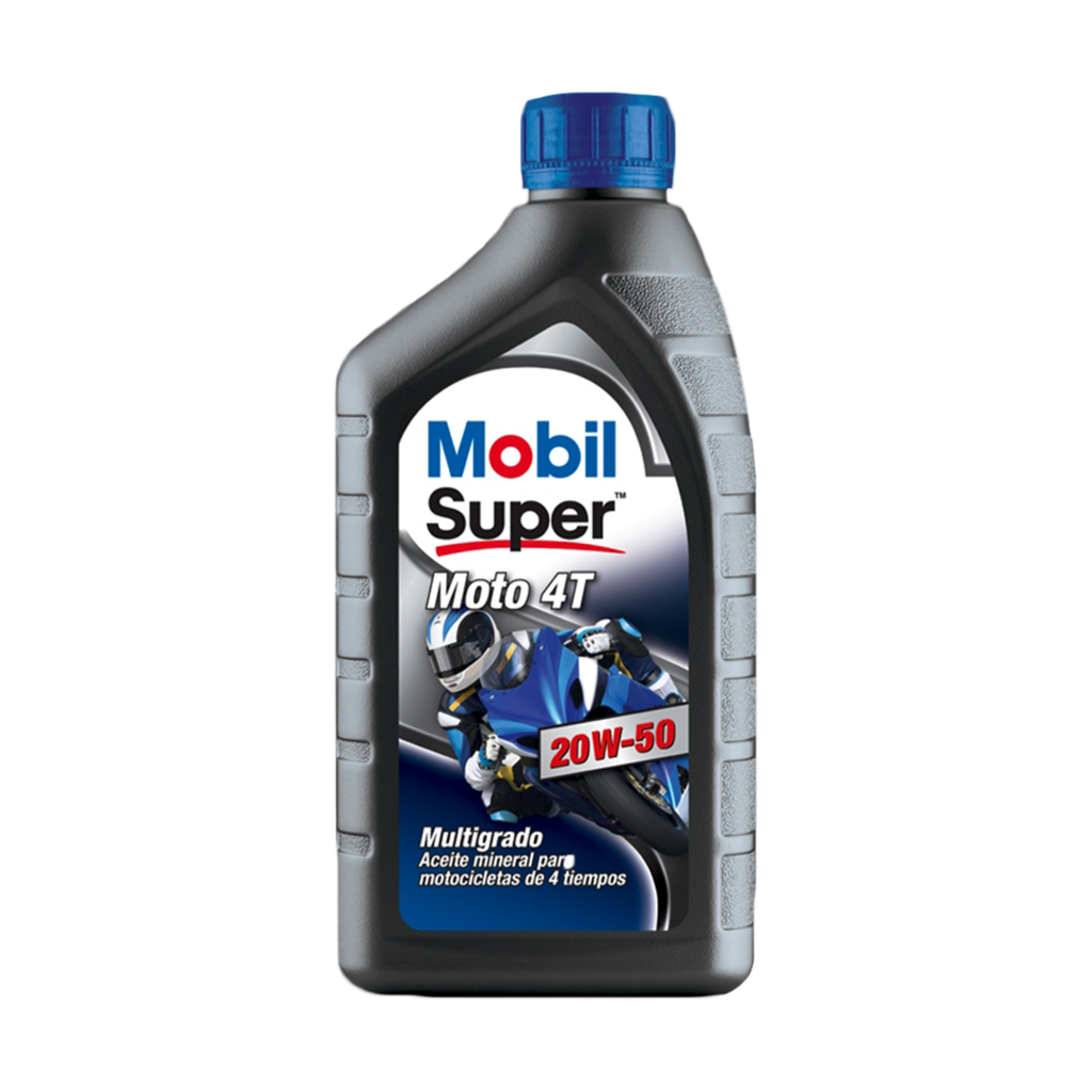 MOBIL SUPER ™ MOTO 4T 20W-50 BOX X 12 QUARTERS