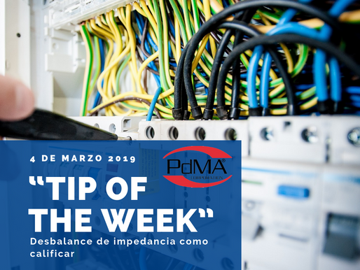 “TIP OF THE WEEK” de Pdma Corporation, 4 de marzo 2019