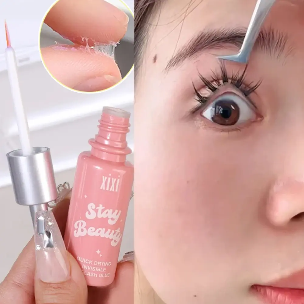 Quick Dry Invisible False Eyelash Glue Styling Transparent Natural Fake Eyelashe