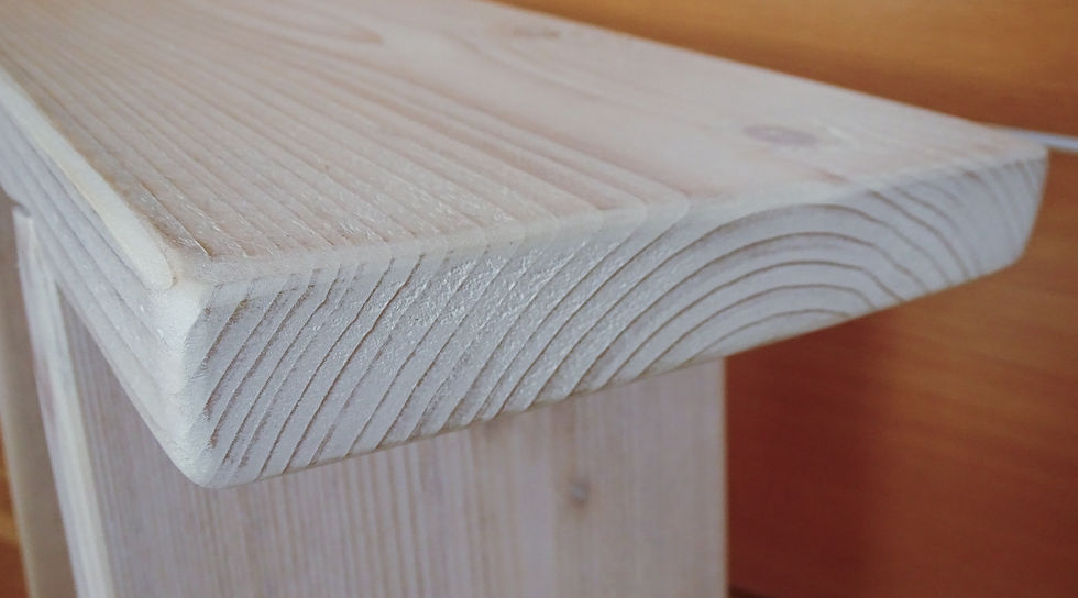 Thumbnail: detail of rustic stool