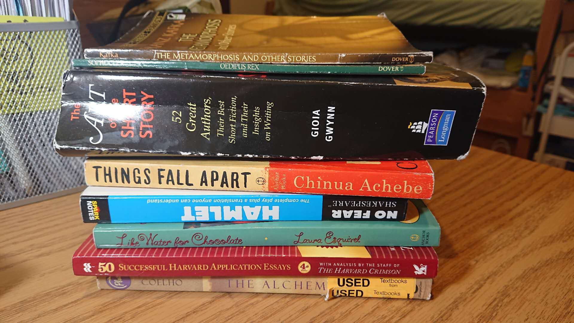 8 English12 Books