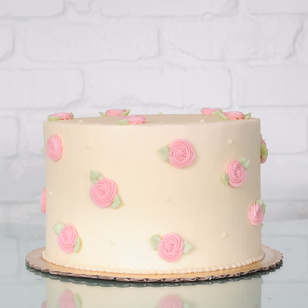 Sweet Rosettes Cake Design