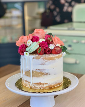 Crumbed & Covered Cake