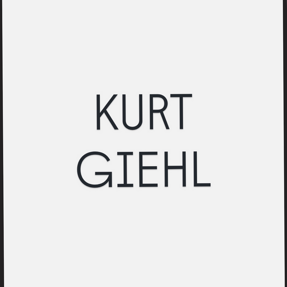 KURT GIEHL,THE ABSTRACT OF AN IMAGE