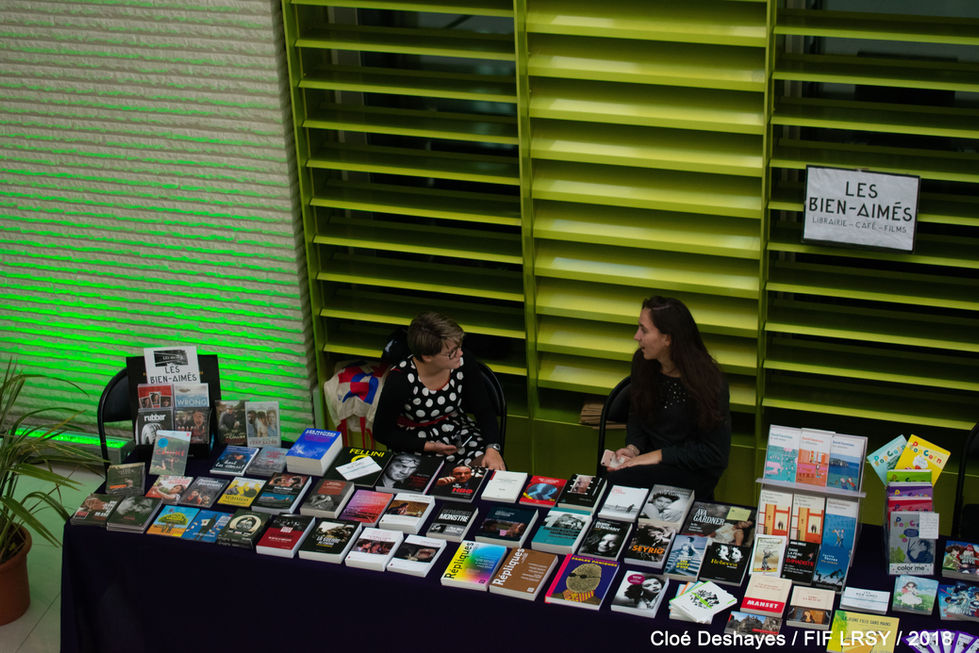 Table de libraire "Les bien aimés".