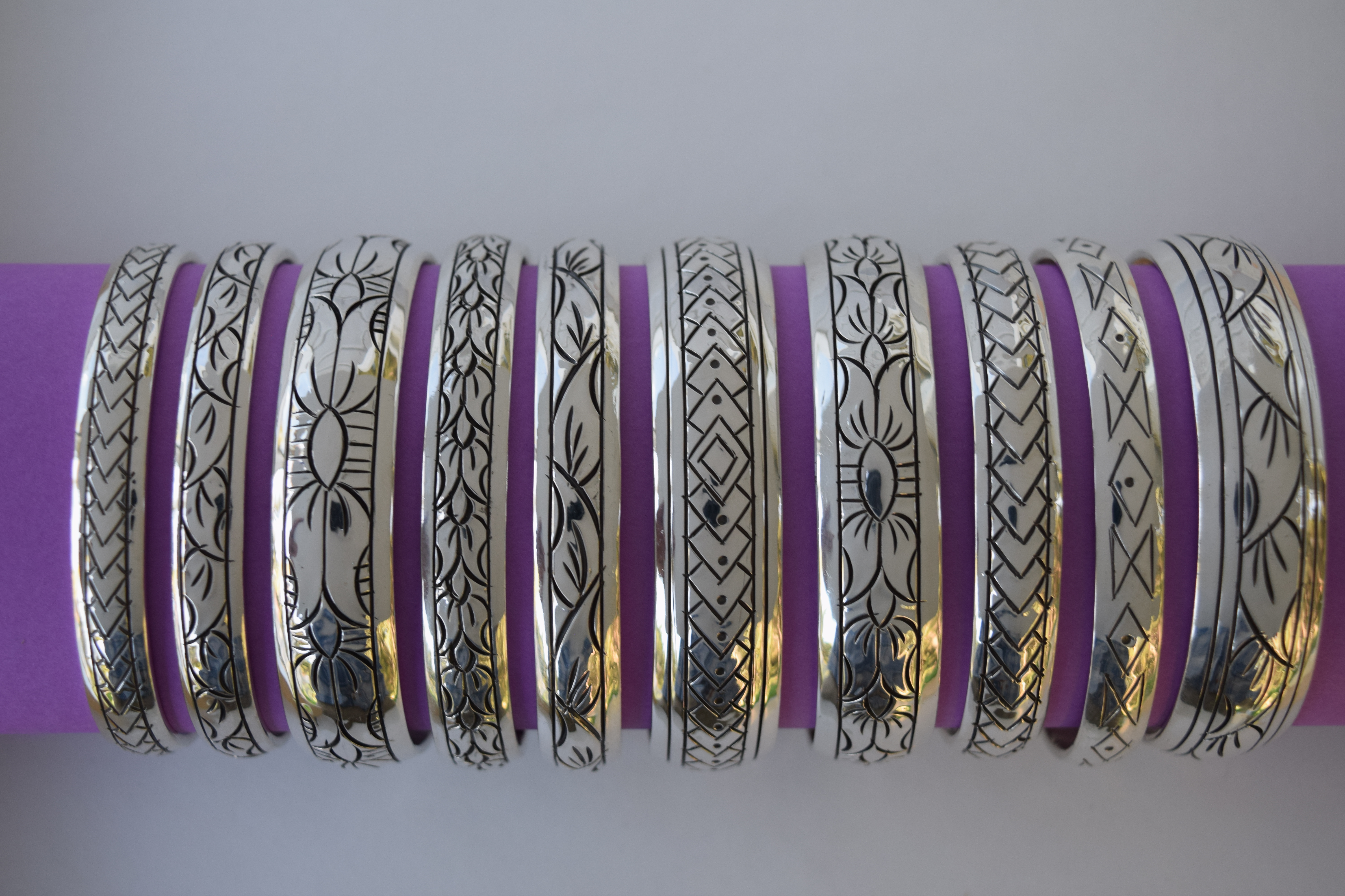 a sample of production bracelet