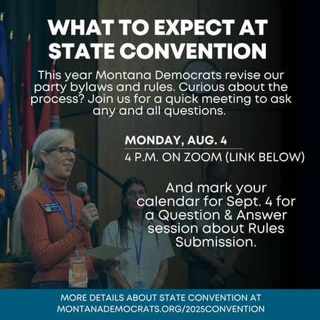 State Convention Update