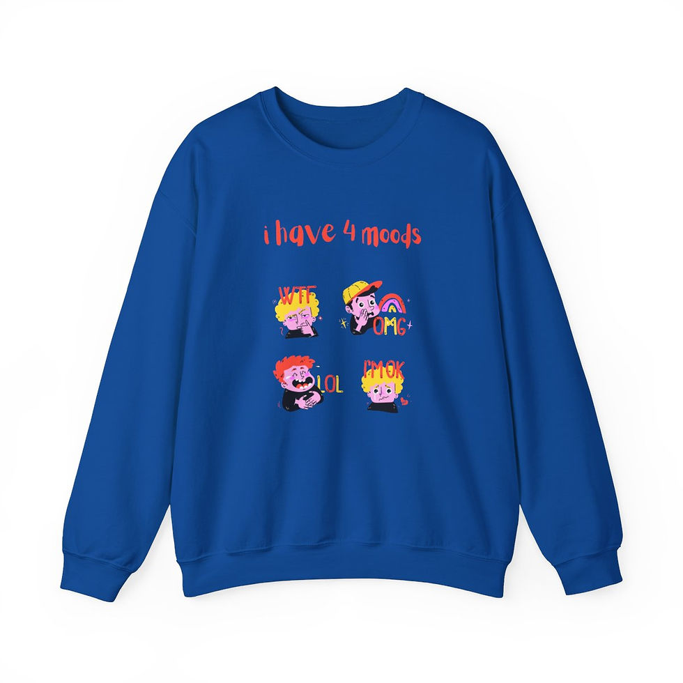 Thumbnail: Moods | Unisex Heavy Blend™ Crewneck Sweatshirt