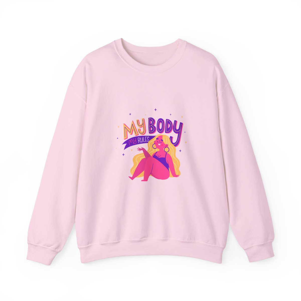 Women's My Body My Rule | Heavy Blend™ Crewneck Sweatshirt