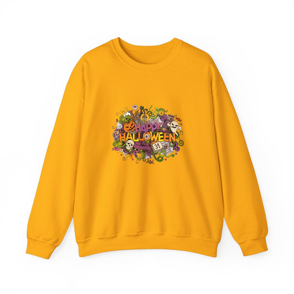 Thumbnail: Happy Halloween | Unisex Heavy Blend™ Crewneck Sweatshirt