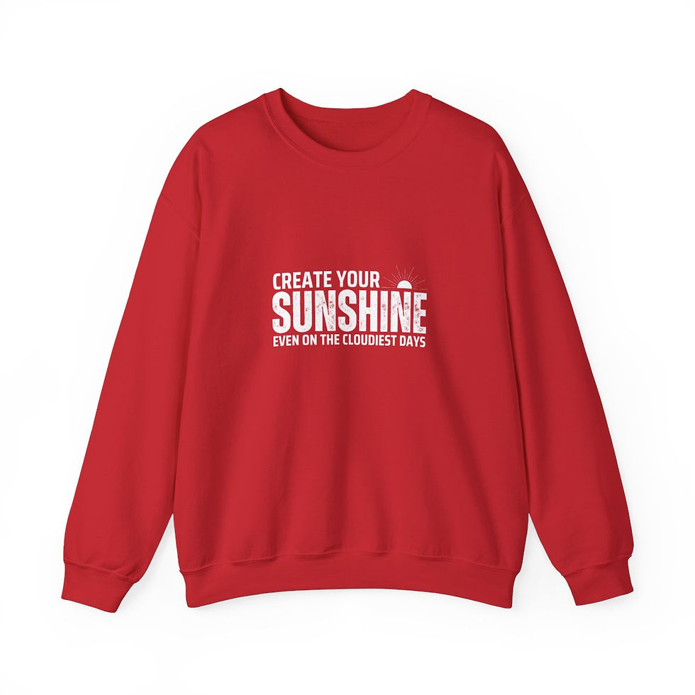 Thumbnail: Create Your Sunshine | Unisex Heavy Blend™ Crewneck Sweatshirt