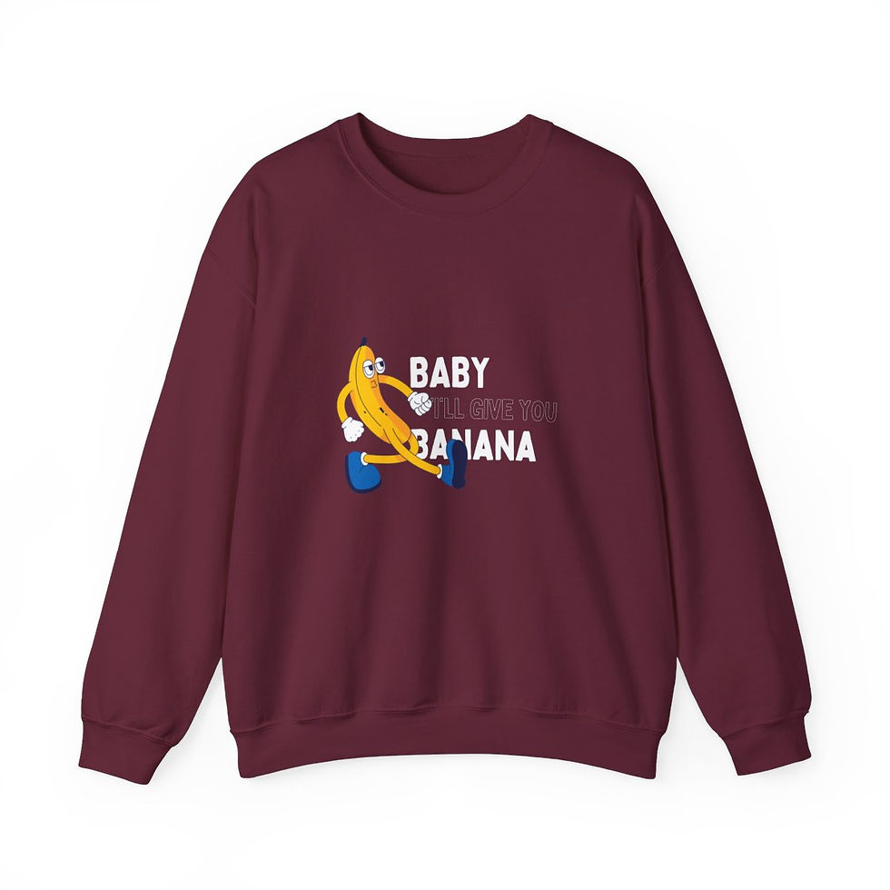 Thumbnail: Naughty Banana | Unisex Heavy Blend™ Crewneck Sweatshirt