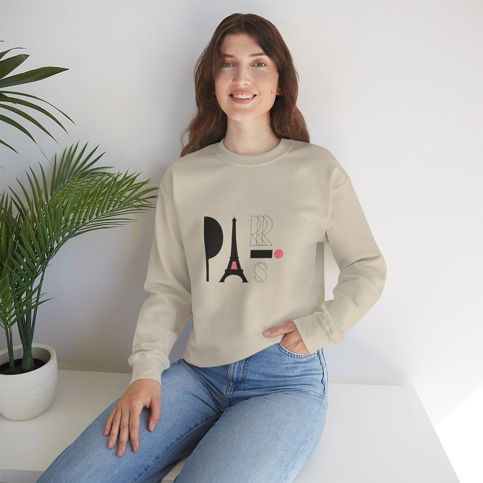 Paris | Unisex Heavy Blend™ Crewneck Sweatshirt