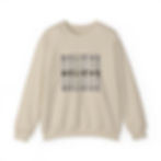 Thumbnail: Light Color Believe | Unisex Heavy Blend™ Crewneck Sweatshirt