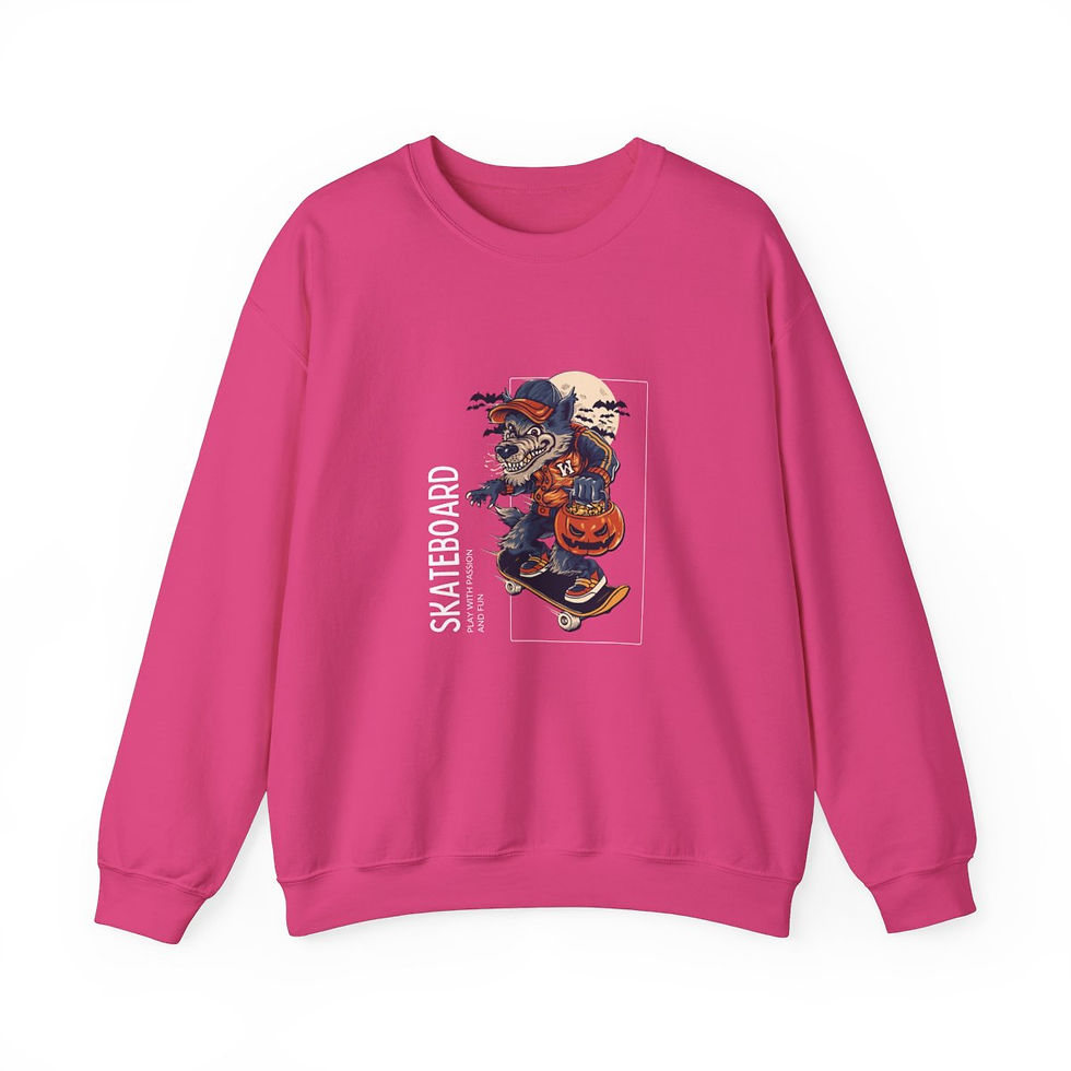 Thumbnail: Skate Board | Unisex Heavy Blend™ Crewneck Sweatshirt