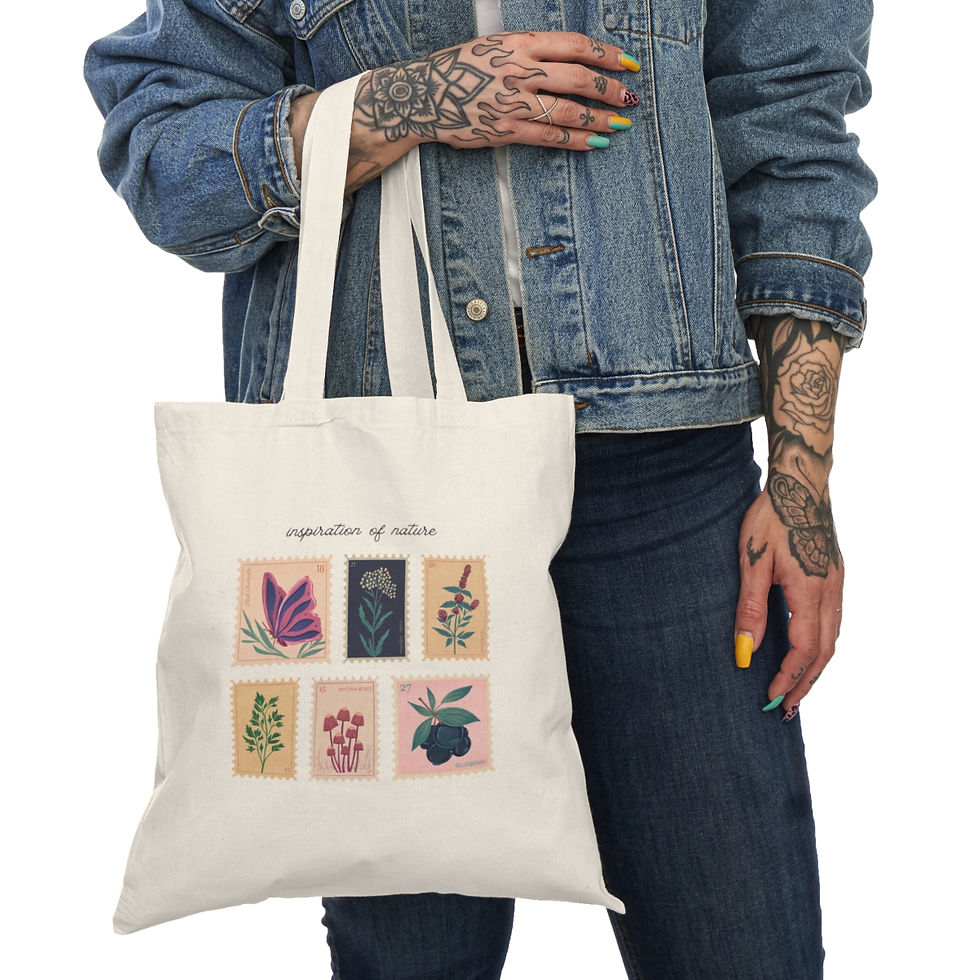 Thumbnail: Inspiration of Nature | Natural Tote Bag