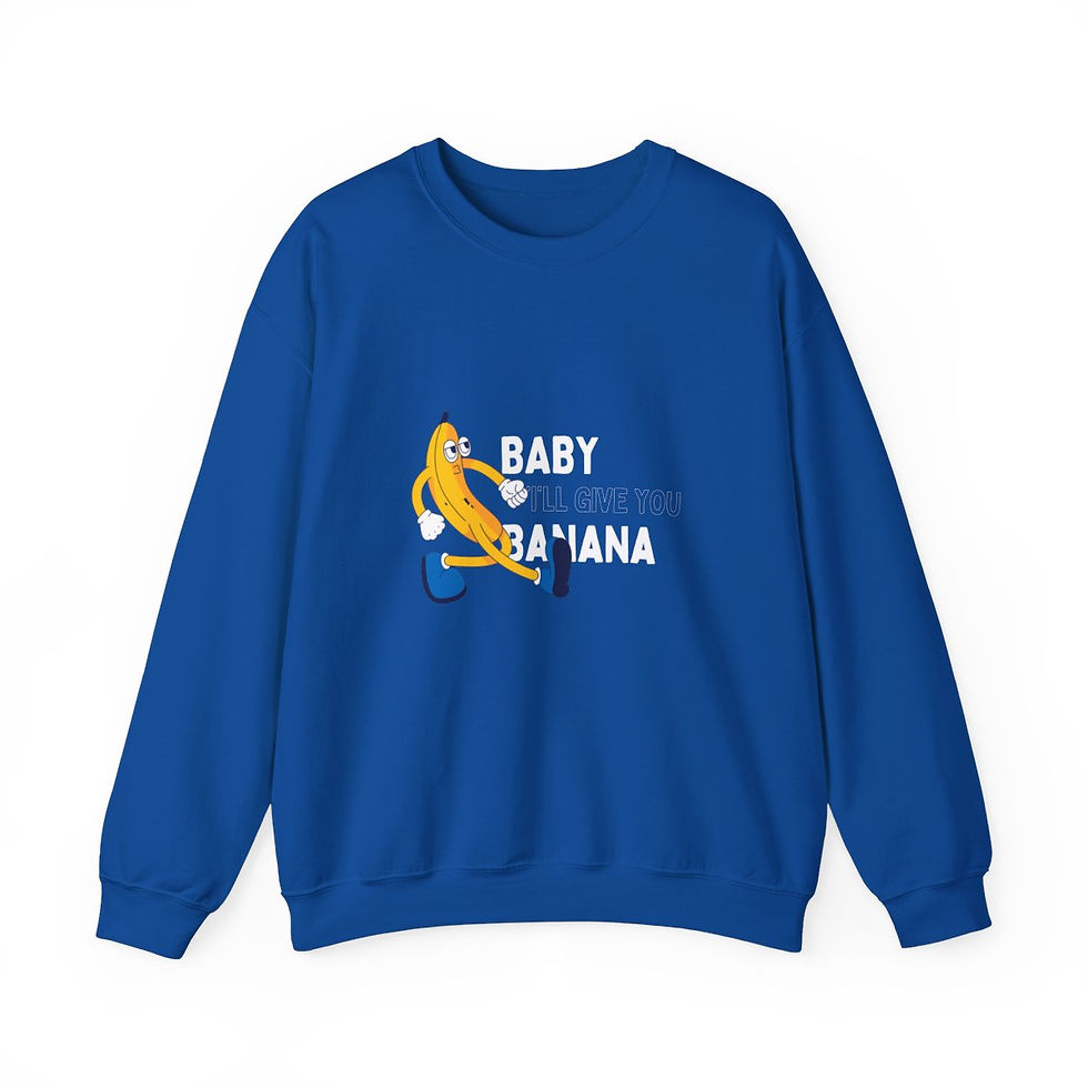 Thumbnail: Naughty Banana | Unisex Heavy Blend™ Crewneck Sweatshirt