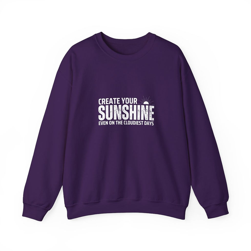 Thumbnail: Create Your Sunshine | Unisex Heavy Blend™ Crewneck Sweatshirt