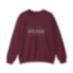 Thumbnail: Peace Dark | Unisex Heavy Blend™ Crewneck Sweatshirt