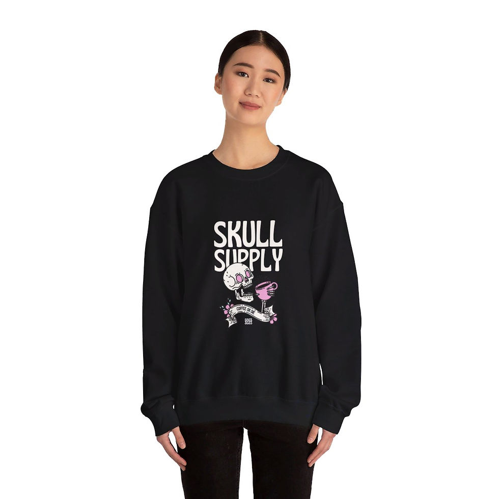 Thumbnail: Skull Supply | Unisex Heavy Blend™ Crewneck Sweatshirt