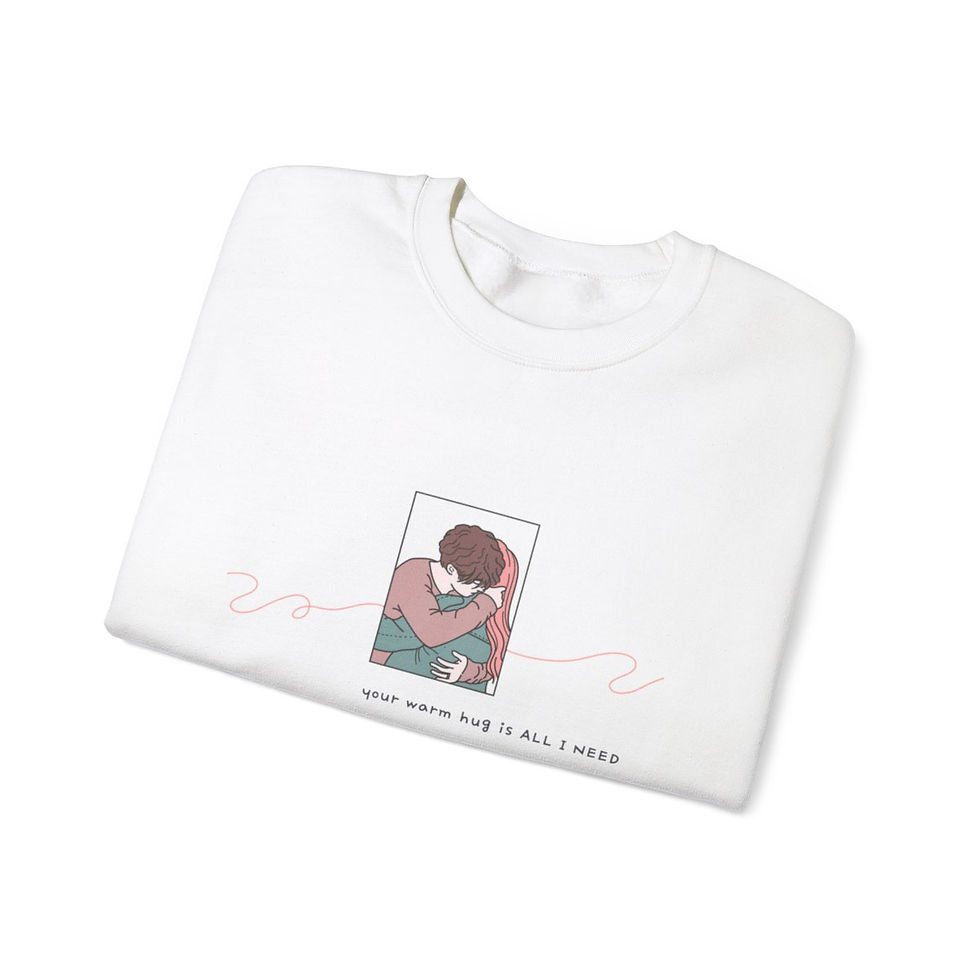 Thumbnail: Hug is All I Need | Unisex Heavy Blend™ Crewneck Sweatshirt