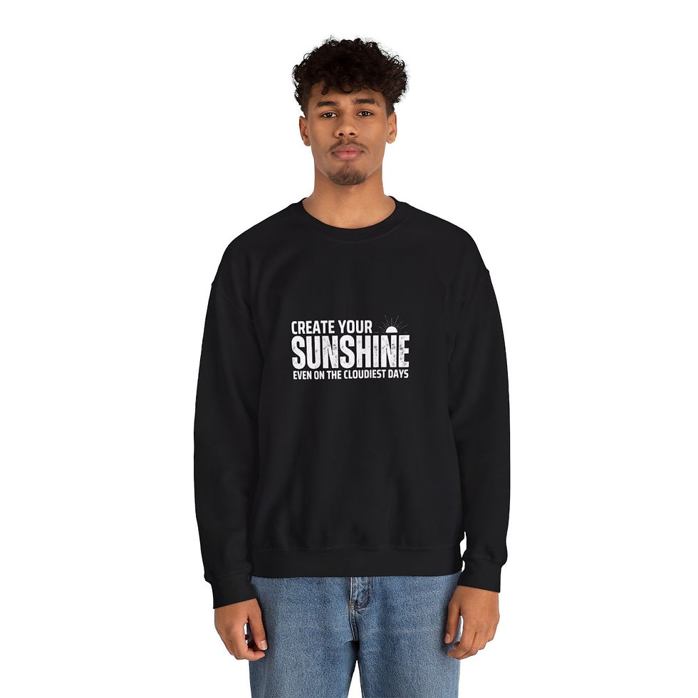 Thumbnail: Create Your Sunshine | Unisex Heavy Blend™ Crewneck Sweatshirt
