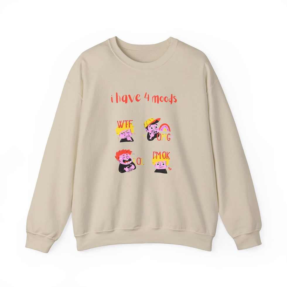 Thumbnail: Moods | Unisex Heavy Blend™ Crewneck Sweatshirt