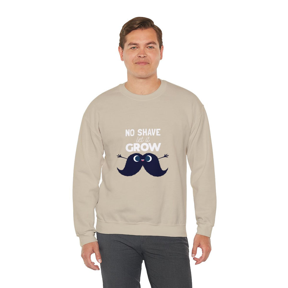 Thumbnail: Men's No Shave | Heavy Blend™ Crewneck Sweatshirt