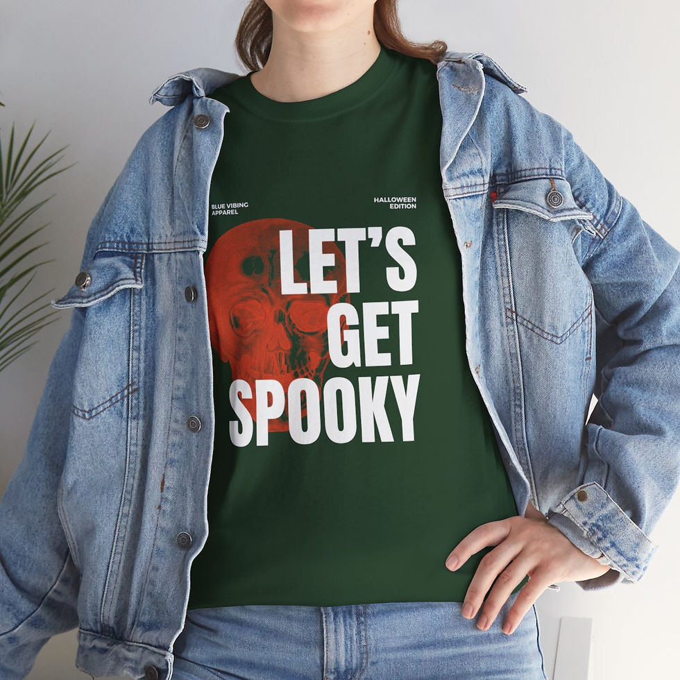 Thumbnail: Let's Get Spooky | Unisex Heavy Cotton Tee