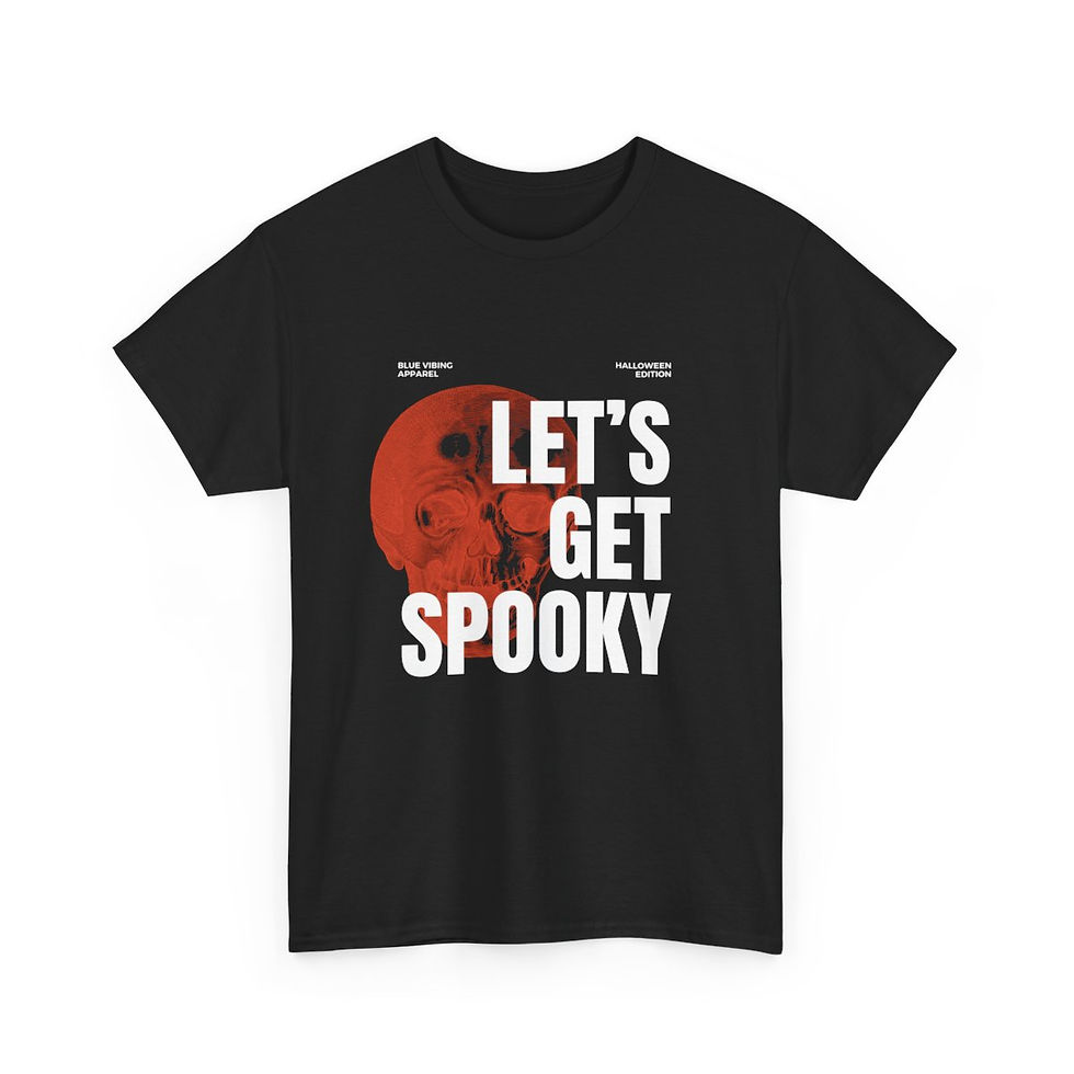 Thumbnail: Let's Get Spooky | Unisex Heavy Cotton Tee