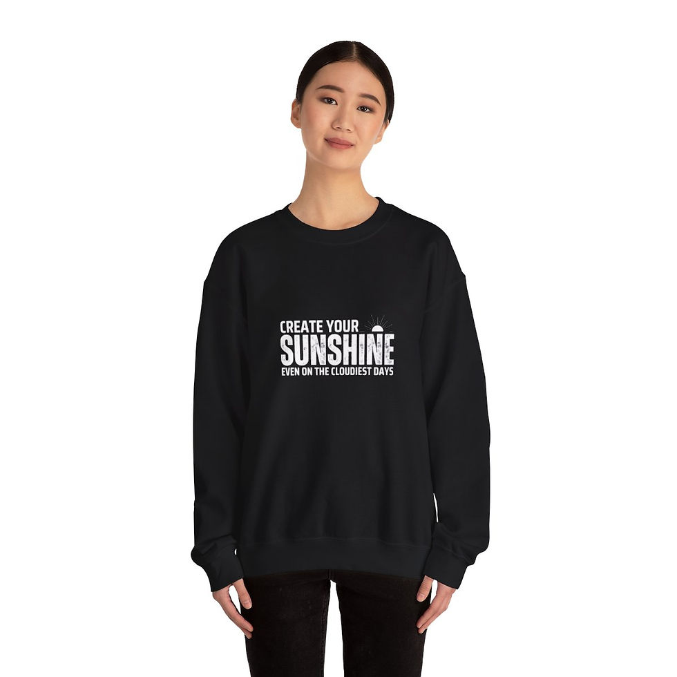 Thumbnail: Create Your Sunshine | Unisex Heavy Blend™ Crewneck Sweatshirt