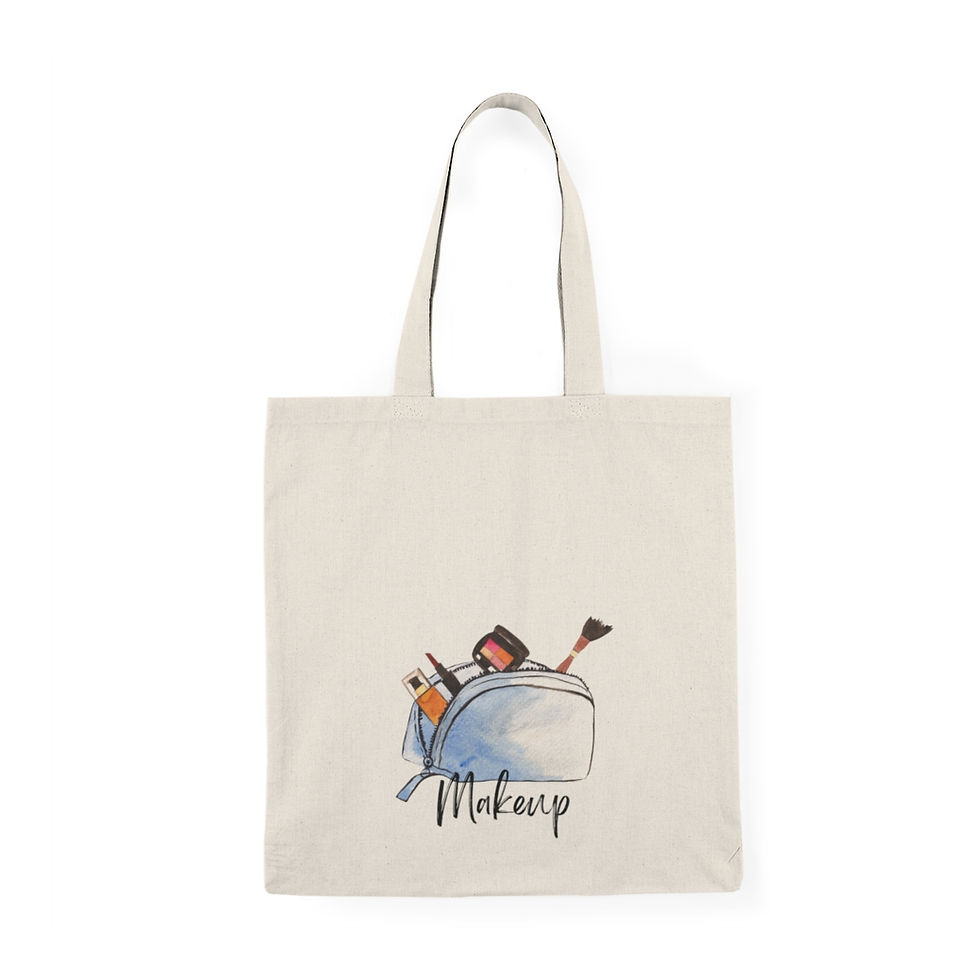 Makeup | Natural Tote Bag