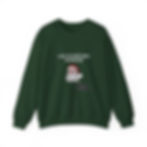 Thumbnail: Naughty, Bedroom Santa | Unisex Heavy Blend™ Crewneck Sweatshirt