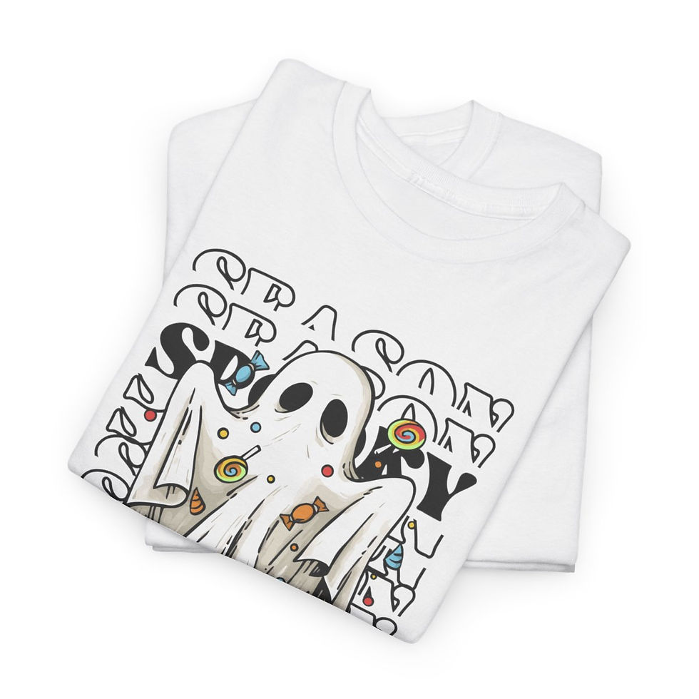 Thumbnail: Light Spooky | Unisex Heavy Cotton Tee