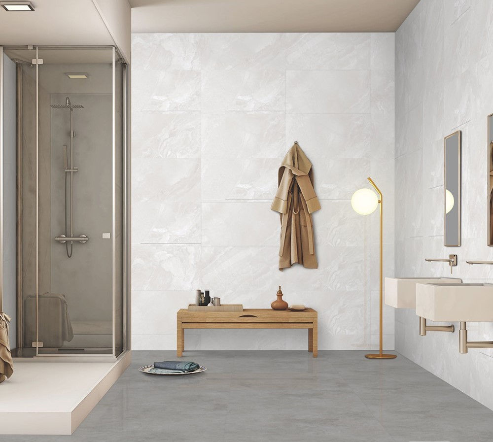 Bold Beige Gloss Porcelain 30X60cm Tile