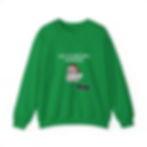 Thumbnail: Naughty, Bedroom Santa | Unisex Heavy Blend™ Crewneck Sweatshirt