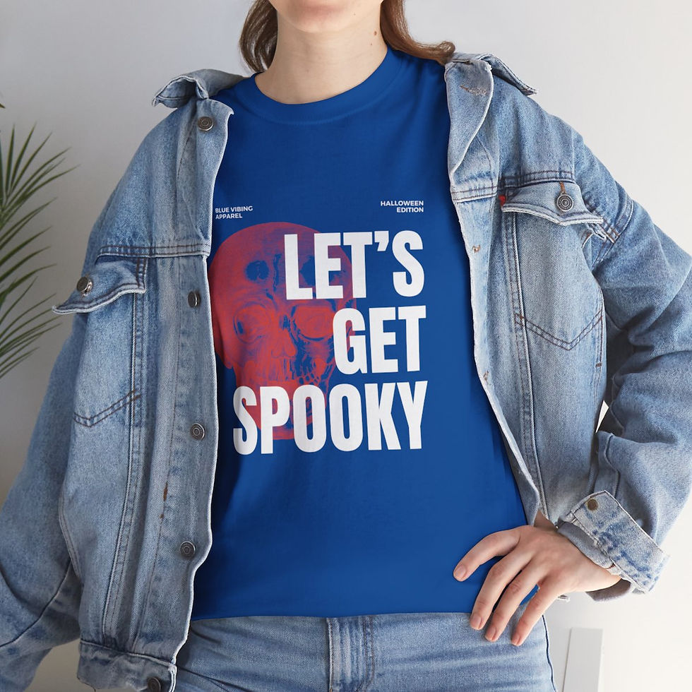 Thumbnail: Let's Get Spooky | Unisex Heavy Cotton Tee
