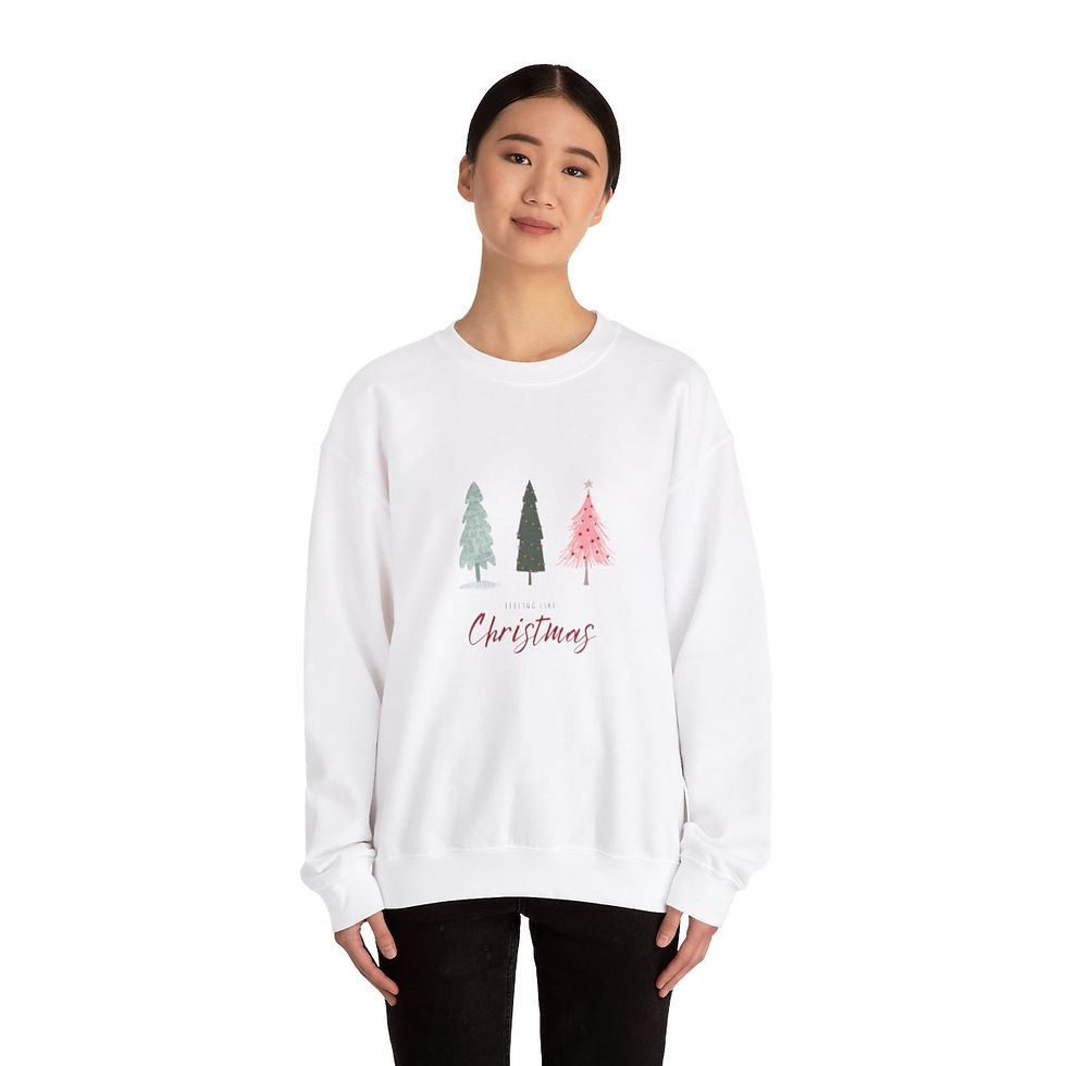 Thumbnail: Feels Like Christmas | Unisex Heavy Blend™ Crewneck Sweatshirt