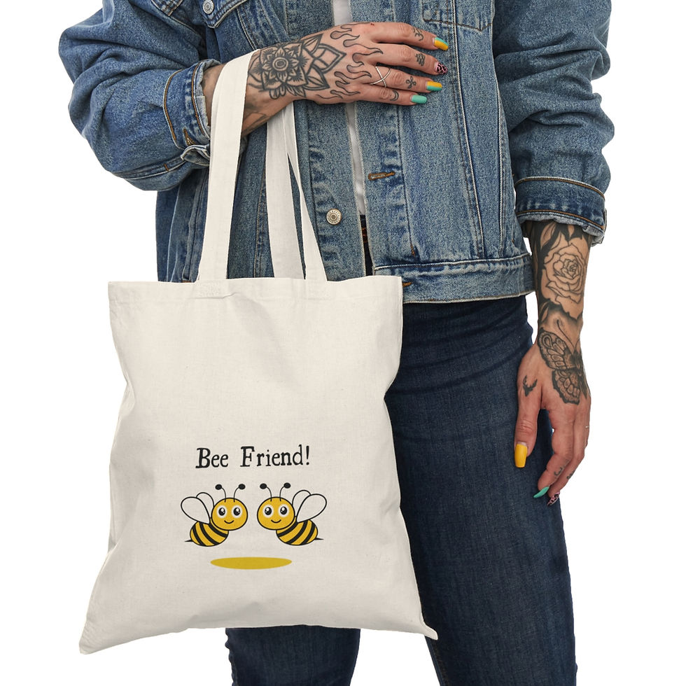 Thumbnail: Bee Friend | Natural Tote Bag