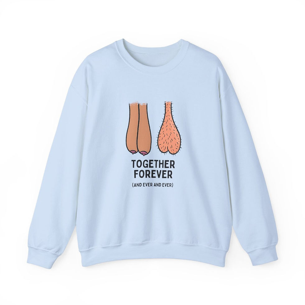 Thumbnail: Together Forever Naughty | Unisex Heavy Blend™ Crewneck Sweatshirt